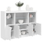 JUNG Vida Sideboards mit LED-Leuchten 3 Stk. Weiß Holzwerkstoff