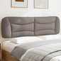 JUNG Vida Kopfteil-Kissen "Hvar" Taupe 180 cm Stoff