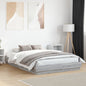 JUNG Vida Bettgestell Grau Sonoma 150x200 cm Holzwerkstoff