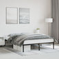 JUNG Vida Bettgestell Metall Schwarz 150x200 cm