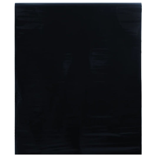 JUNG Vida Fensterfolie Statisch Matt Schwarz 60x2000 cm PVC
