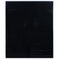 JUNG Vida Fensterfolie Statisch Matt Schwarz 90x1000 cm PVC