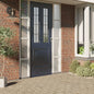 JUNG Vida Fensterfolie Matt 3D Regenbogen-Muster 90x1000 cm PVC