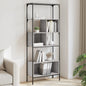 JUNG Vida Bücherregal 5 Böden Grau Sonoma 76x33x188,5 cm Holzwerkstoff
