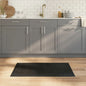 JUNG Vida Teppich Rechteckig Schwarz 60x100 cm Bambus