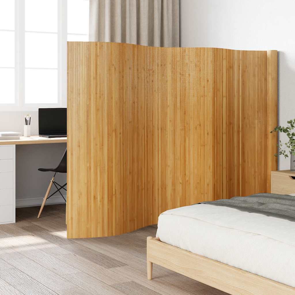 JUNG Vida Paravent Natur Breite 800 cm Höhe 165 cm Bambus