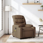 JUNG Vida Massagesessel Braun Stoff