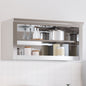 JUNG Vida Küchen-Wandschrank mit Ablage Edelstahl