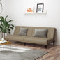 JUNG Vida Schlafsofa 2-Sitzer Cappuccino-Braun Kunstleder