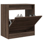 JUNG Vida Schuhschrank Braun Eichen-Optik 60x34x63,5 cm Holzwerkstoff