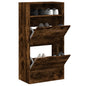 JUNG Vida Schuhschrank Räuchereiche 60x34x116 cm Holzwerkstoff