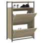 JUNG Vida Schuhschrank Sonoma-Eiche 75x34x112 cm Holzwerkstoff