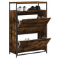JUNG Vida Schuhschrank Räuchereiche 75x34x112 cm Holzwerkstoff