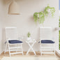 JUNG Vida Stuhlkissen 2 Stk. Marineblau 50x50x7 cm Oxford-Gewebe