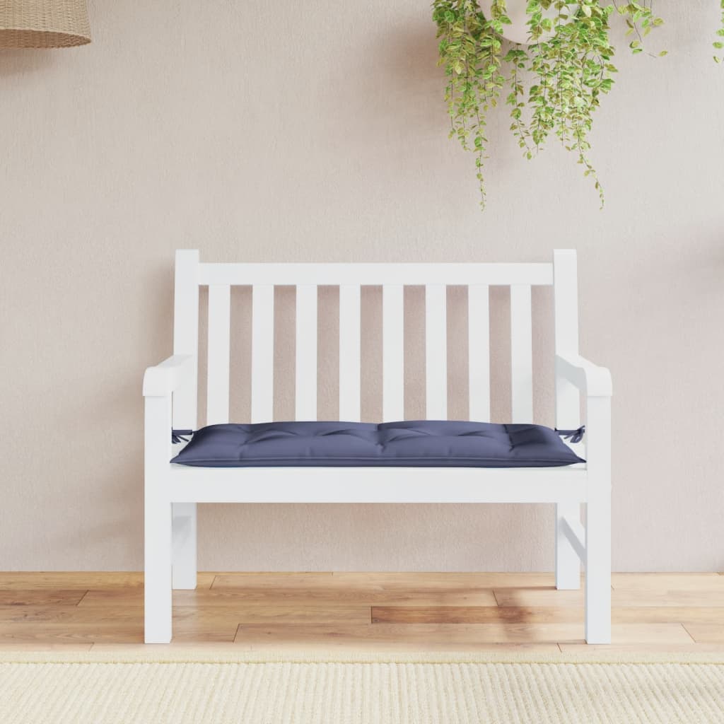 JUNG Vida Gartenbank-Auflage Marineblau 100x50x7 cm Oxford-Gewebe