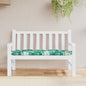 JUNG Vida Gartenbank-Auflage Blattmuster 120x50x7 cm Oxford-Gewebe
