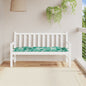 JUNG Vida Gartenbank-Auflage Blattmuster 150x50x7 cm Oxford-Gewebe
