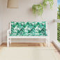 JUNG Vida Gartenbank-Auflagen 2 Stk. Blattmuster 150x50x7cm Oxford-Gewebe