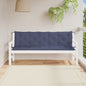 JUNG Vida Gartenbank-Auflagen 2 Stk. Marineblau 180x50x7 cm Oxford-Gewebe