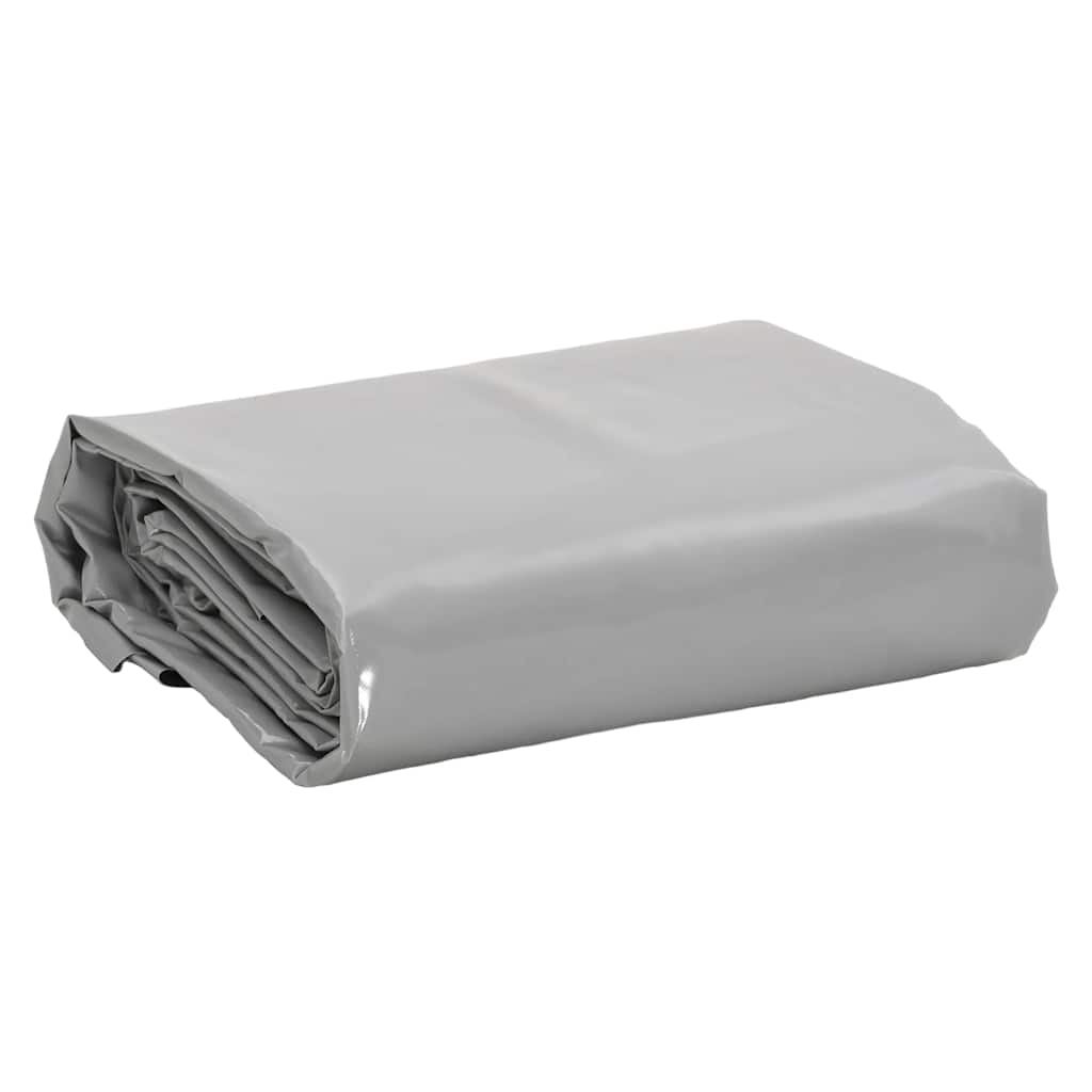 JUNG Vida Abdeckplane Grau 4x4 m 650 g/m²