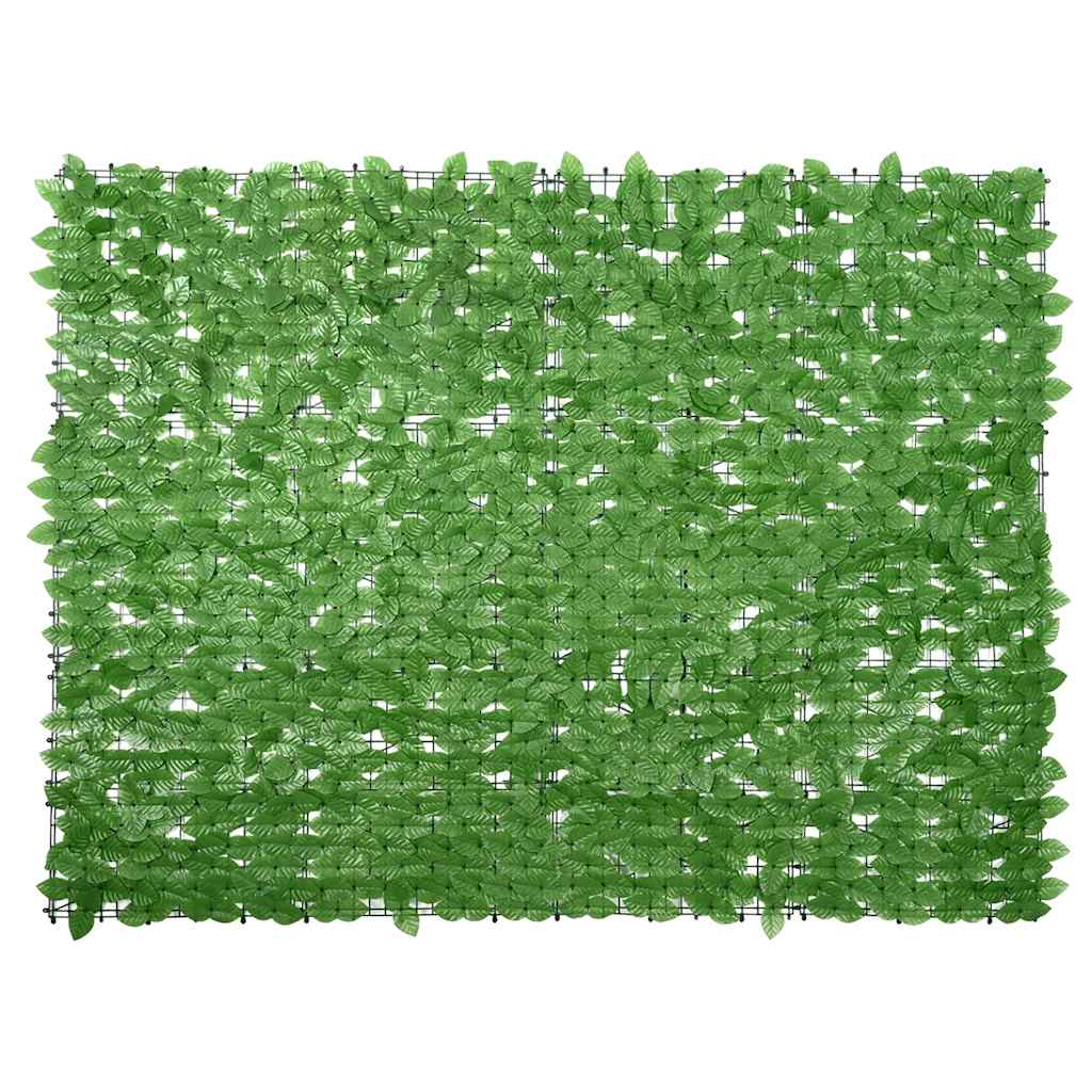 JUNG Vida Balkon-Sichtschutz mit Grünen Blättern 200x150 cm