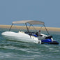 JUNG Vida 2-Bow Bimini Top Grau 150x120x110 cm