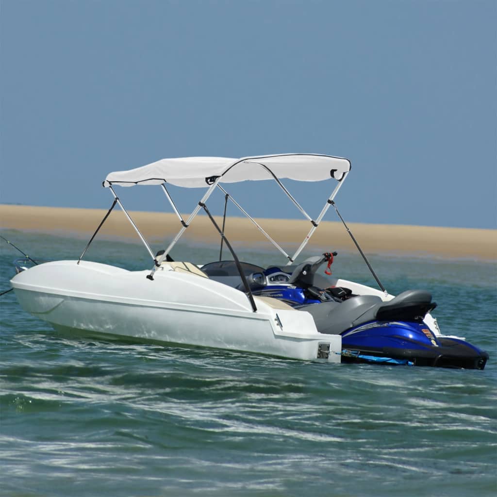 JUNG Vida 3-Bow Bimini-Top mit Seitenteilen 183x(185-198)x137 cm