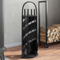 JUNG Vida 5-teiliges Kaminbesteck-Set 23 x 15 x 66 cm Stahl