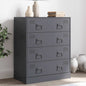 JUNG Vida Sideboard Anthrazit 67x39x83 cm Stahl