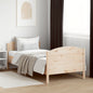 JUNG Vida Massivholzbett ohne Matratze 100x200 cm Kiefernholz