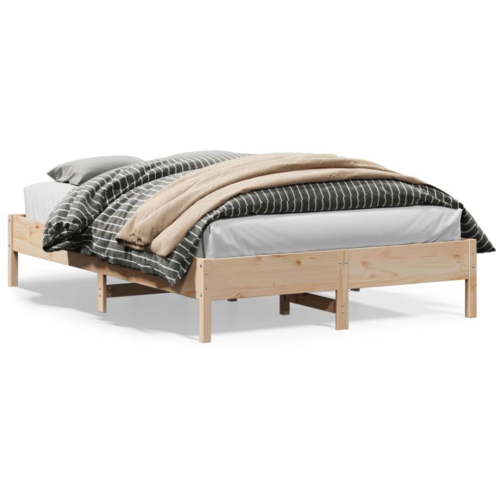 JUNG Vida Massivholzbett ohne Matratze 160x200 cm Kiefernholz