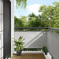JUNG Vida Balkon-Sichtschutz Hellgrau 75x300 cm 100 % Polyester-Oxford
