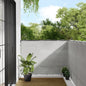 JUNG Vida Balkon-Sichtschutz Hellgrau 120x600 cm 100 % Polyester-Oxford