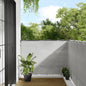 JUNG Vida Balkon-Sichtschutz Hellgrau 120x1000cm 100 % Polyester-Oxford