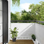 JUNG Vida Balkon-Sichtschutz Weiß 90x700 cm 100 % Polyester-Oxford