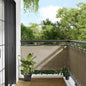 JUNG Vida Balkon-Sichtschutz Taupe 75x800 cm 100 % Polyester-Oxford