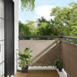 JUNG Vida Balkon-Sichtschutz Taupe 90x700 cm 100 % Polyester-Oxford