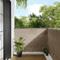 JUNG Vida Balkon-Sichtschutz Taupe 120x700 cm 100 % Polyester-Oxford