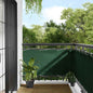JUNG Vida Balkon-Sichtschutz Dunkelgrün 75x700 cm 100 % Polyester-Oxford