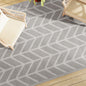 JUNG Vida Outdoor-Teppich ARAKIL Grau 190x290 cm PP