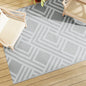 JUNG Vida Outdoor-Teppich ARAKIL Grau 160x230 cm PP