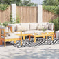 JUNG Vida Outdoor-Teppich ARAKIL Weiß und Schwarz 190x290 cm PP
