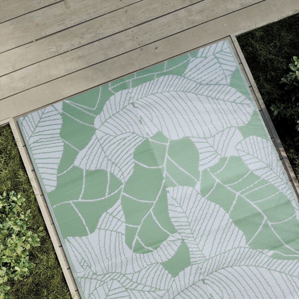 JUNG Vida Outdoor-Teppich ARAKIL Grün 120x180 cm PP