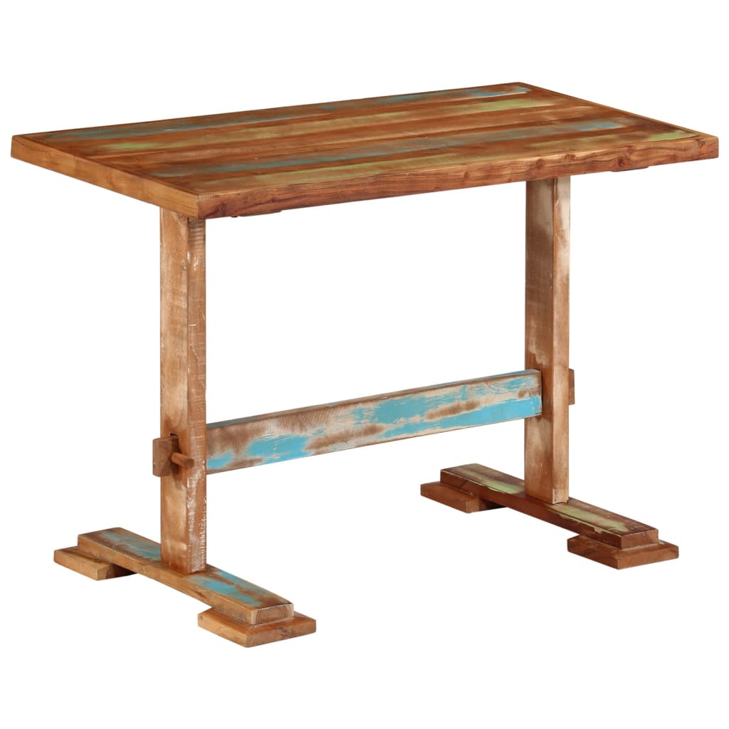 JUNG Vida Esstisch 110x55x78 cm Altholz Massiv