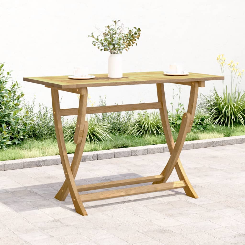 JUNG Vida Gartentisch Klappbar 110x55x75 cm Massivholz Akazie