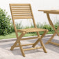 JUNG Vida Gartenstühle 4 Stk. Klappbar 48,5x61,5x87 cm Massivholz Akazie