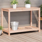 JUNG Vida Pflanztisch mit Ablage 108x50x75 cm Massivholz Douglasie
