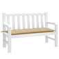 JUNG Vida Gartenbank-Auflage Melange Beige 120x50x7 cm Stoff