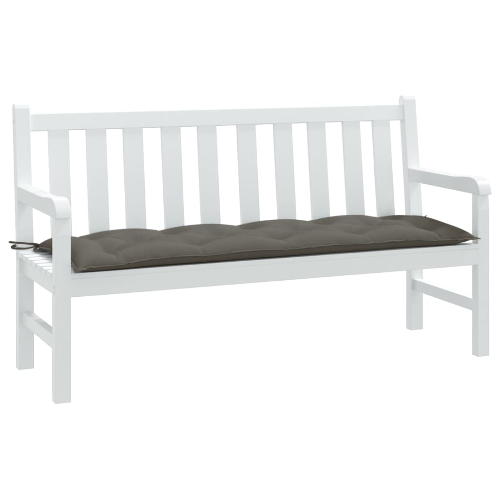 JUNG Vida Gartenbank-Auflage Melange Dunkelgrau 150x50x7 cm Stoff