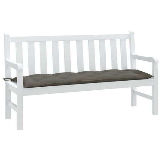 JUNG Vida Gartenbank-Auflage Melange Dunkelgrau 150x50x7 cm Stoff
